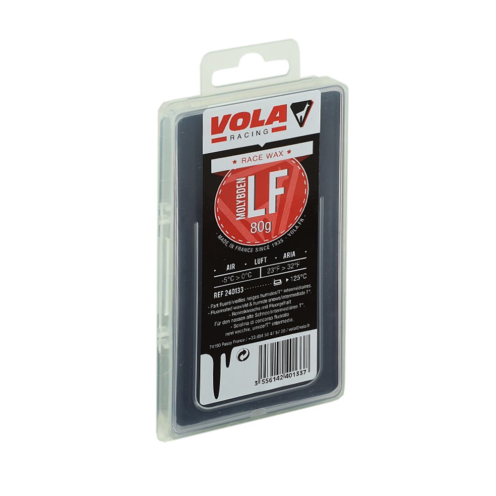 [Vola]Race Wax LF Molybden 80g Red, 기온 -5~+0, 습도 25% ~ 50%(한국형 경기용, 저불소 왁스)-240133