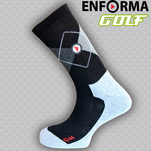 [Enforma]Golf Compression Square black(컴프레션 골프양말)-41037C2